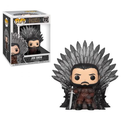 Figura POP Juego de Tronos Jon Snow Sitting on Throne