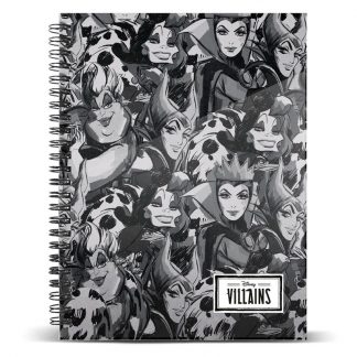 Cuaderno A4 Villanas Disney