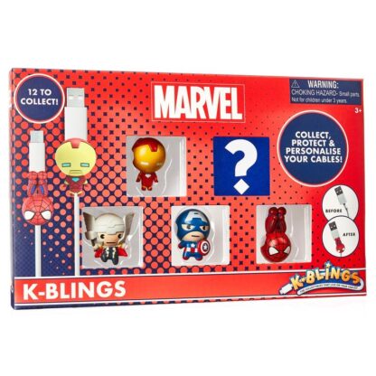 Pack 5 figuras K-Blings Marvel