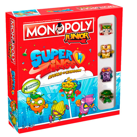 Juego monopoly Junior Superzings