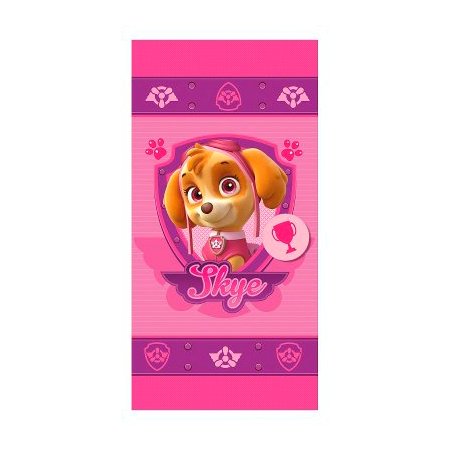 Toalla microfibra Skye Paw Patrol (Patrulla Canina) rosa