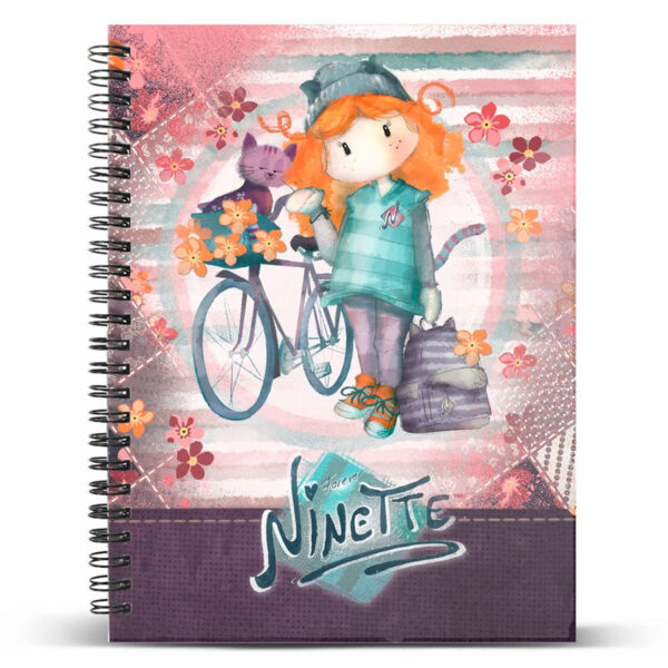 Cuaderno A4 Ninette Bicycle