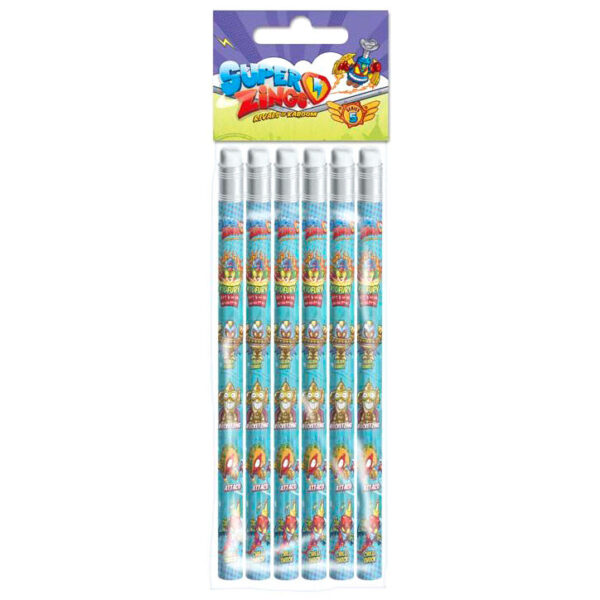 Set 6 lápices SuperZings