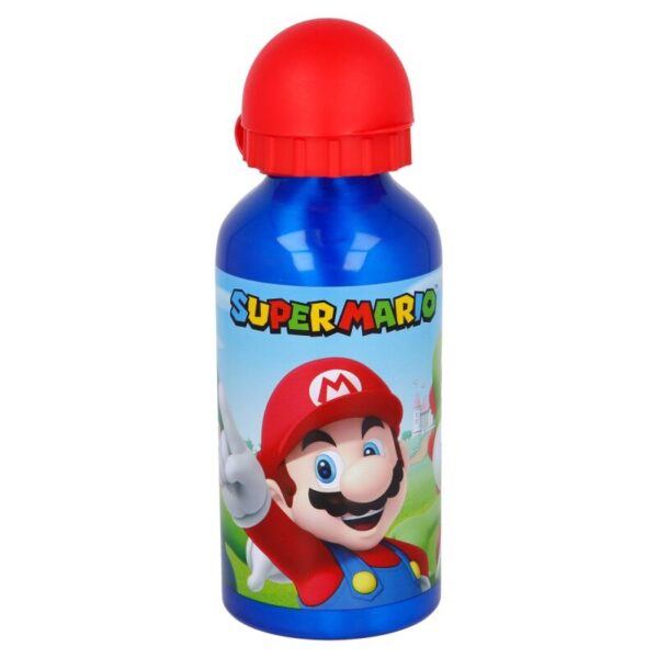 Botella aluminio Super Mario Bros Nintendo 400ml
