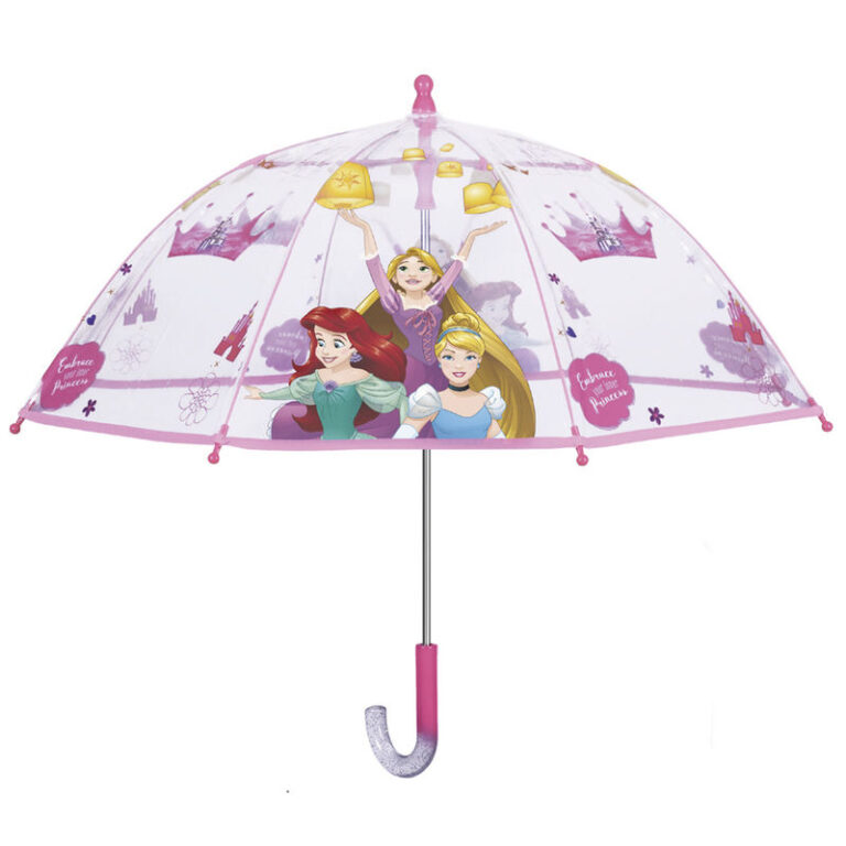Paraguas manual Princesas Disney cúpula 42cm