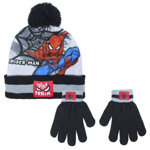 Conjunto gorro guantes Spiderman Marvel