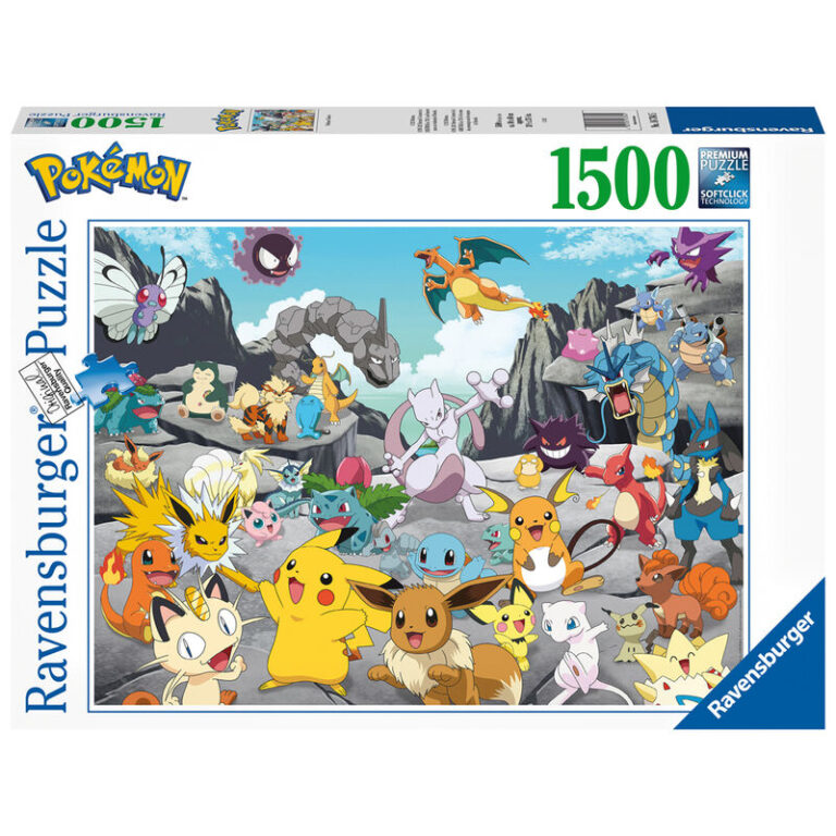 Puzzle Pokemon 1500pzs