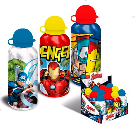 Botella-Aluminio-Avengers-Marvel-500Ml-surtido