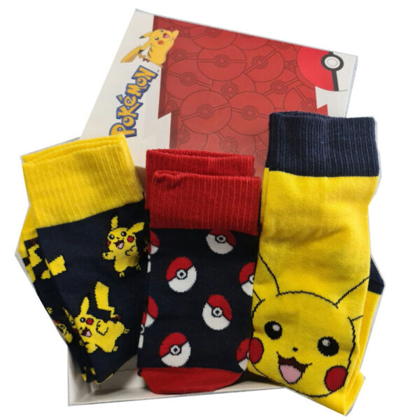 Pack 3 calcetines Pokemon adulto surtido
