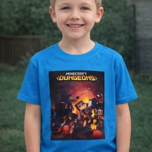 Camiseta Minecraft Dungeous