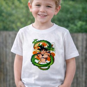 Camiseta Dragon Ball Goku y Shenron
