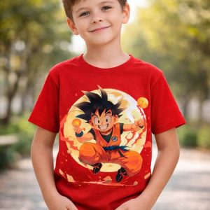 Camiseta Goku y Bolas de Dragón