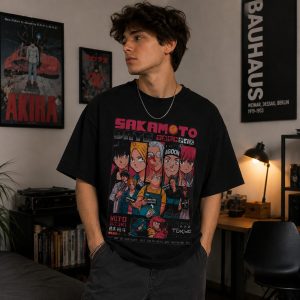 Camiseta Oversize Sakamoto